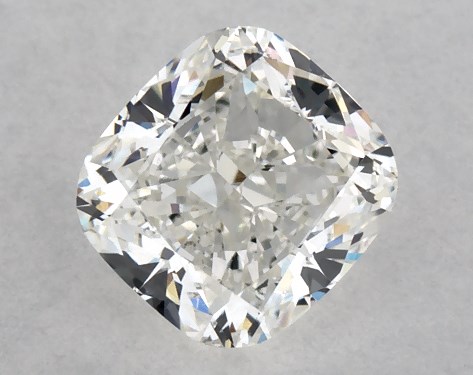 GIA 0.52 Carat H-VS2 Ideal Cut Cushion Modified Natural Diamond